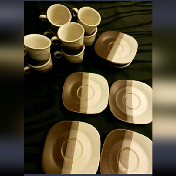 6 Espresso cups & saucers - Picture 7 of 7